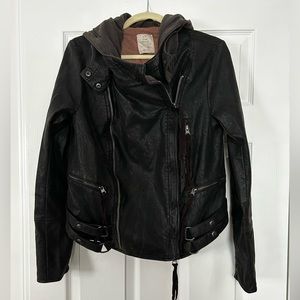 We The Free Vegan Leather Moro Jacket